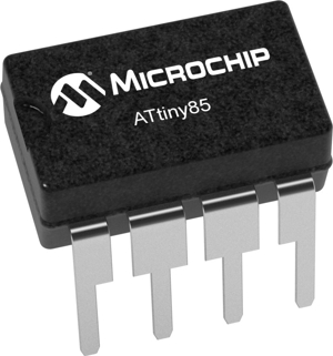 ATtiny85 (courtesy of Microchip Technology Inc)